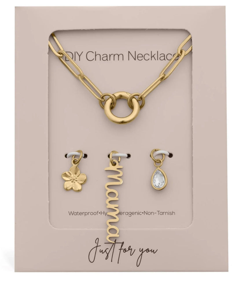 Mama DIY Charm Necklace