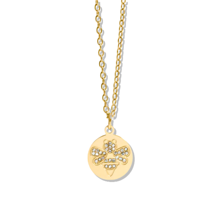 Bee Pendant Necklace