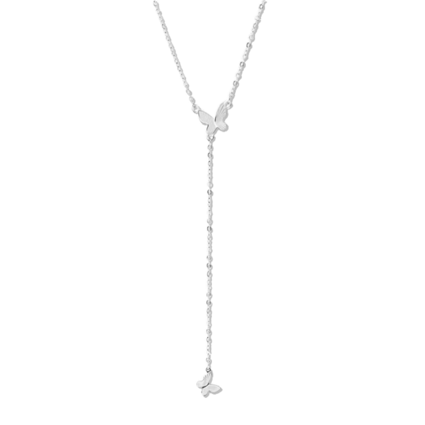 Butterfly Lariat Necklace