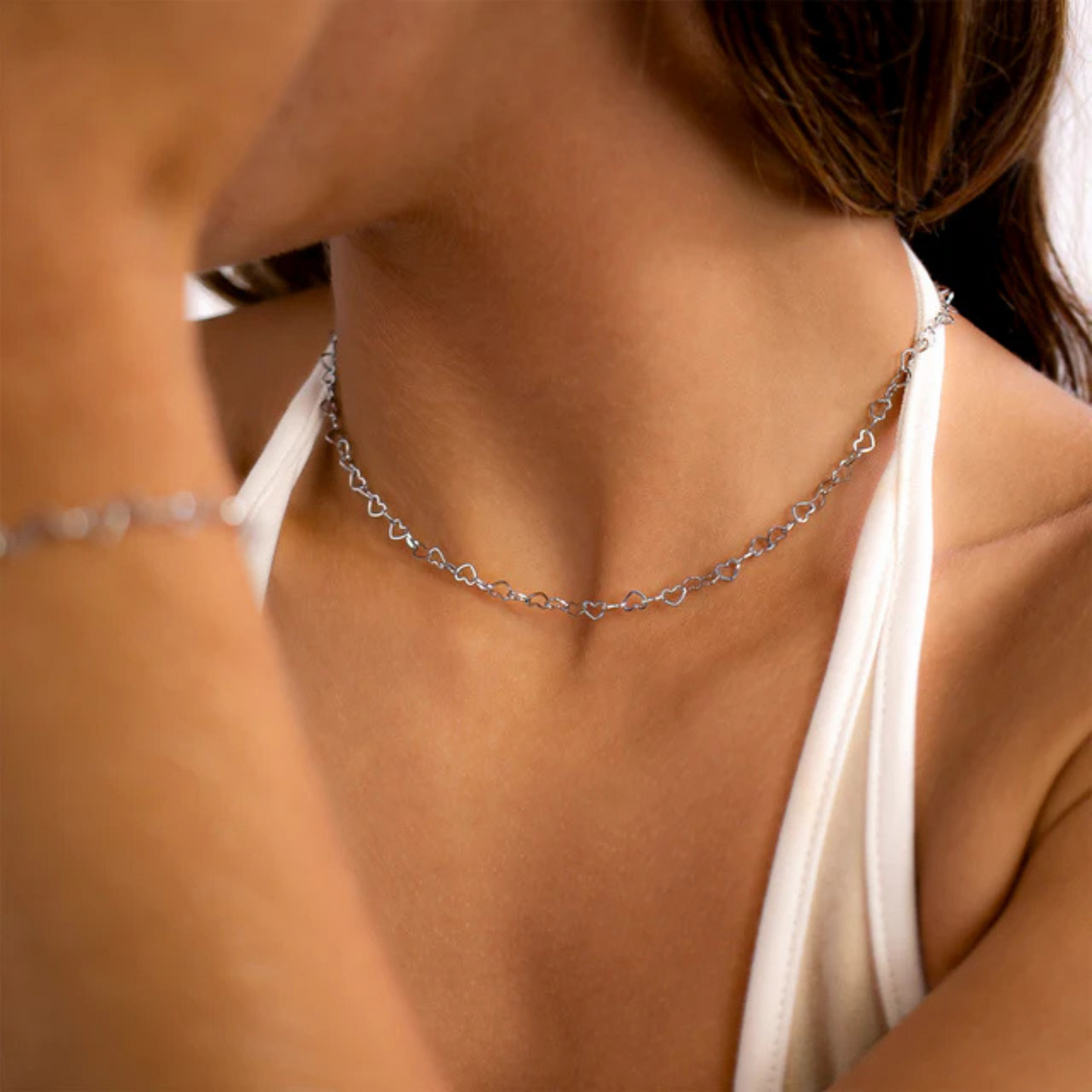 Heart Chain Necklace