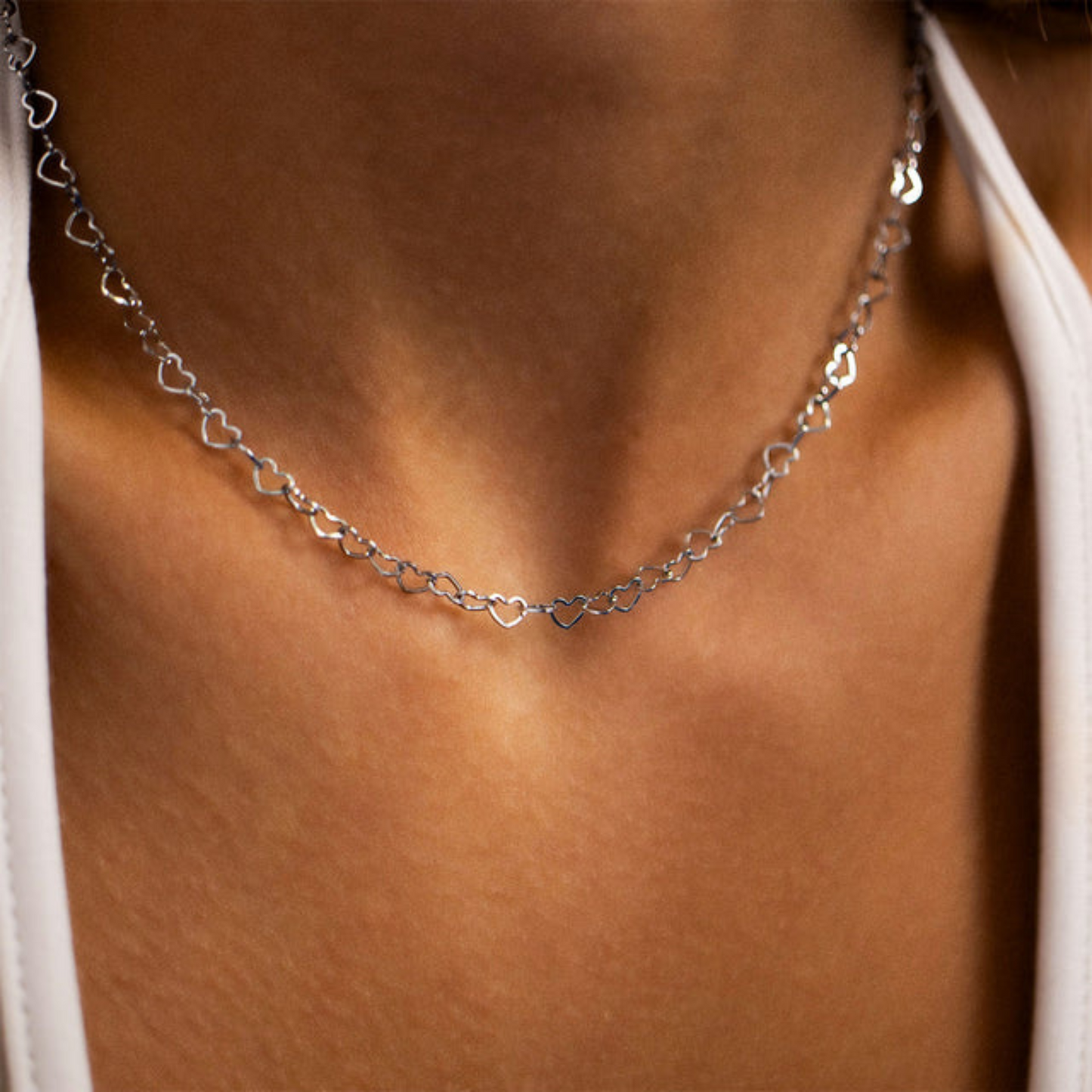 Heart Chain Necklace