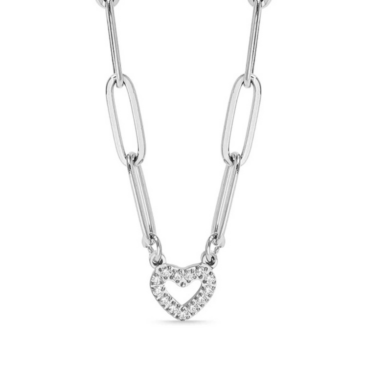 Heart Pavé Chain