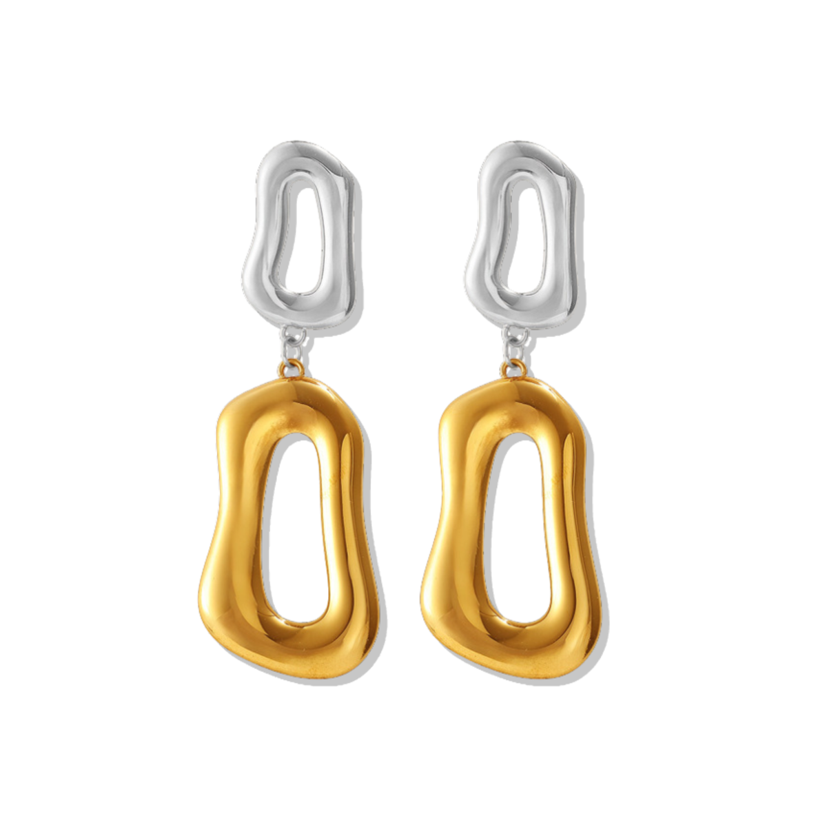 Open Abstract Earrings