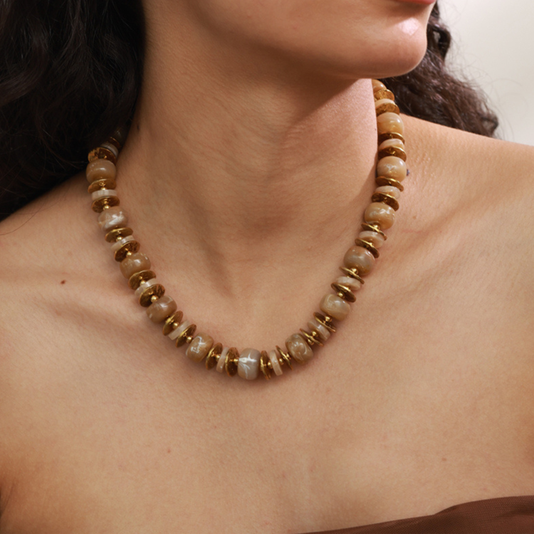 Vintage Resin Necklace