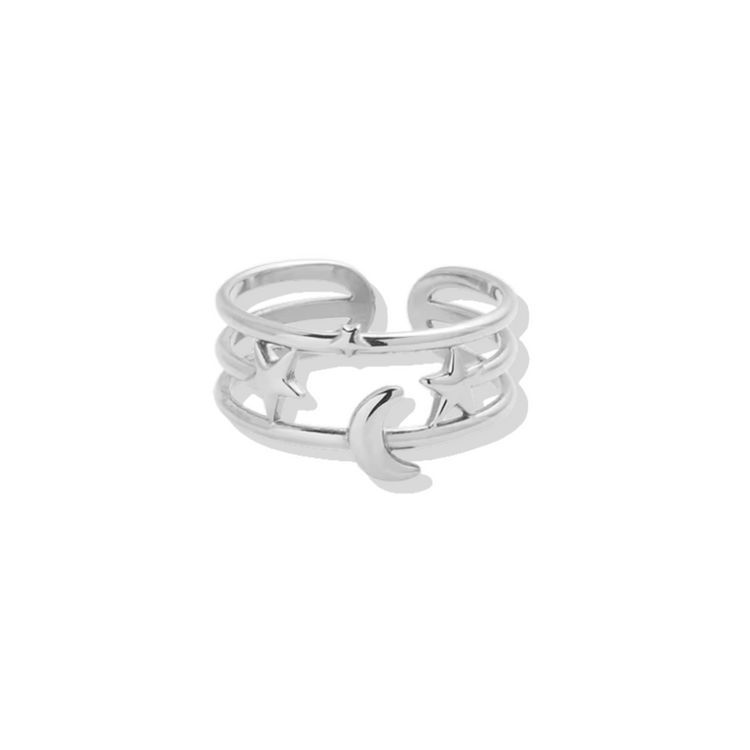 Moonstar Adjustable Ring