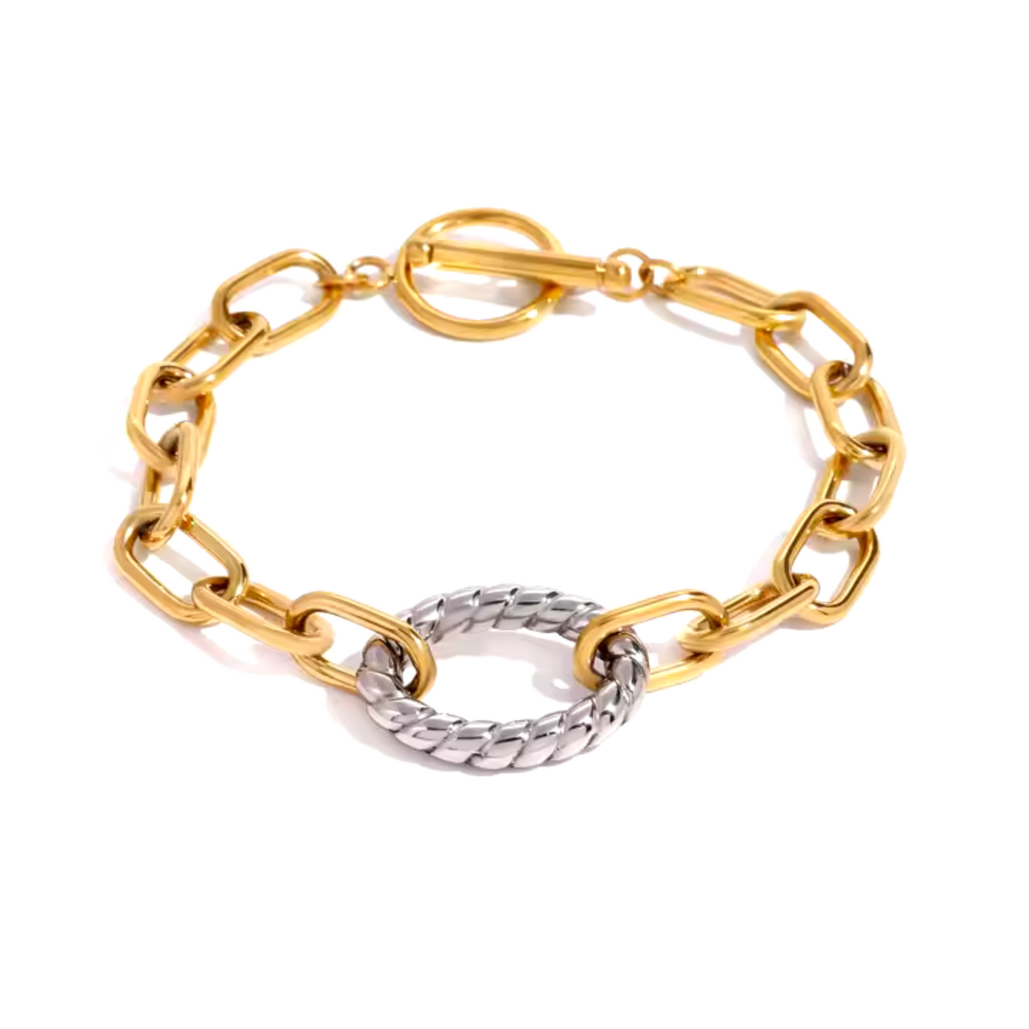 Twisted Link Bracelet
