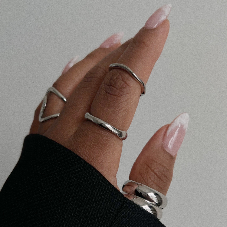Wavy Stacking Ring