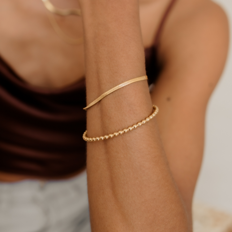 Classic Herringbone Bracelet