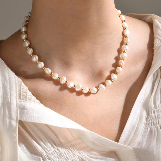 Pearl Choker Necklace