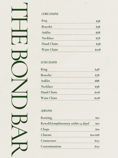 The Bond Bar Reservation