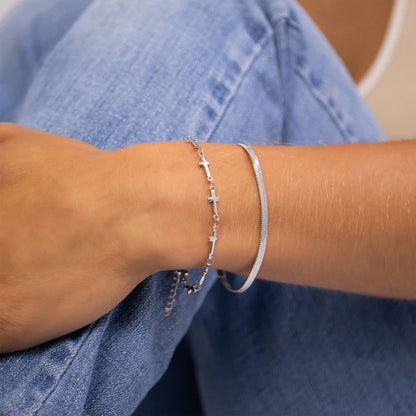 Multi Cross Bracelet