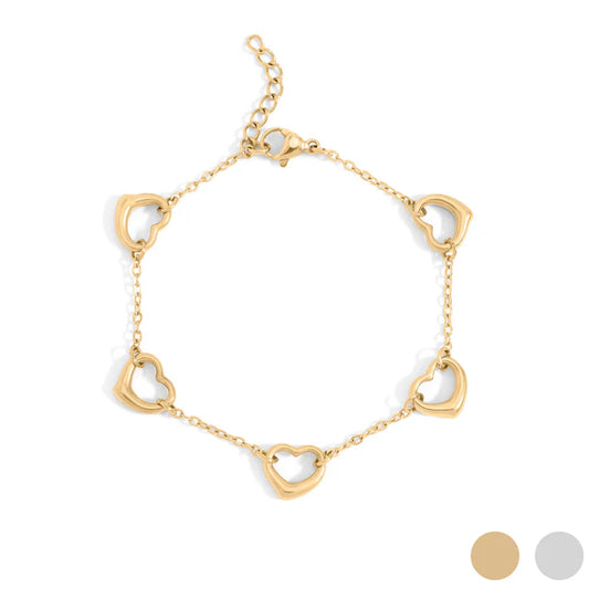 Heart Station Bracelet