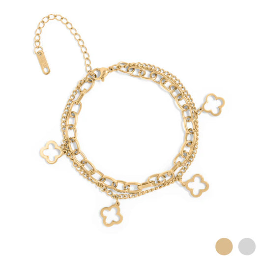 Clover Charm Bracelet