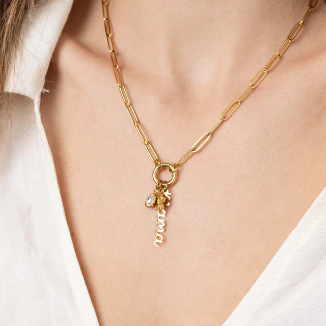 Mama DIY Charm Necklace