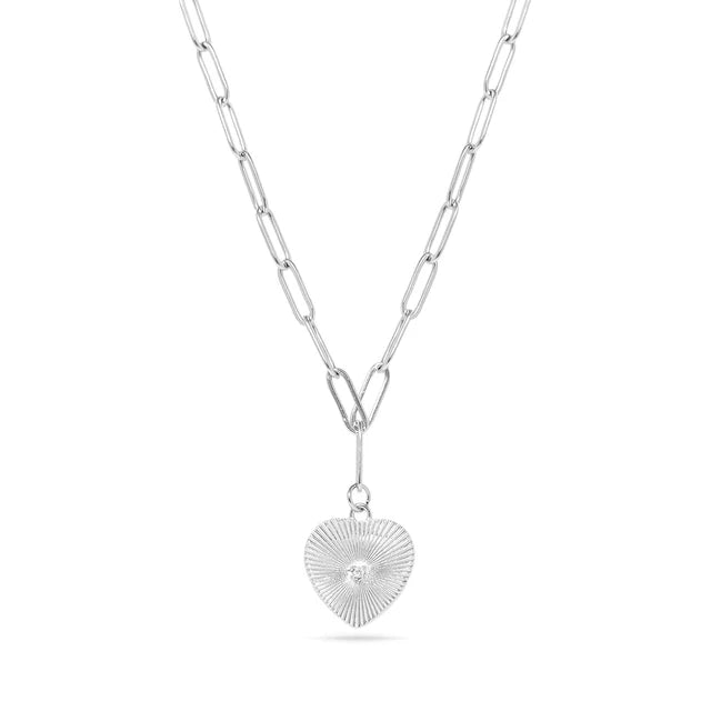 Heart Medallion Necklace