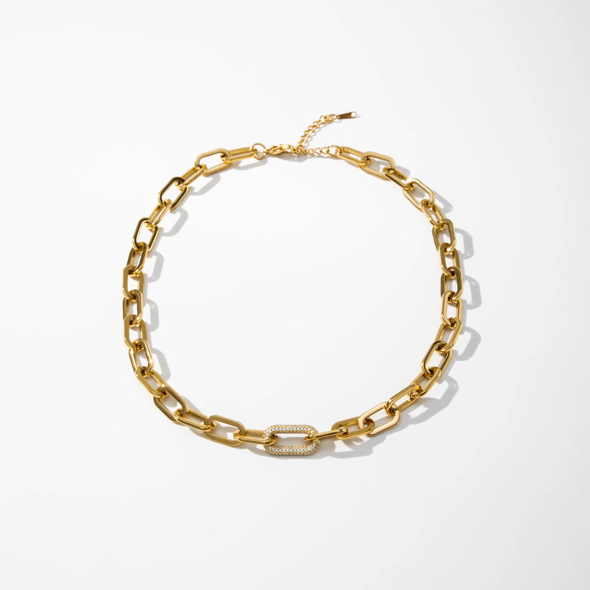 Pavé Link Chain