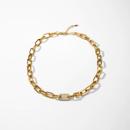 Pavé Link Chain