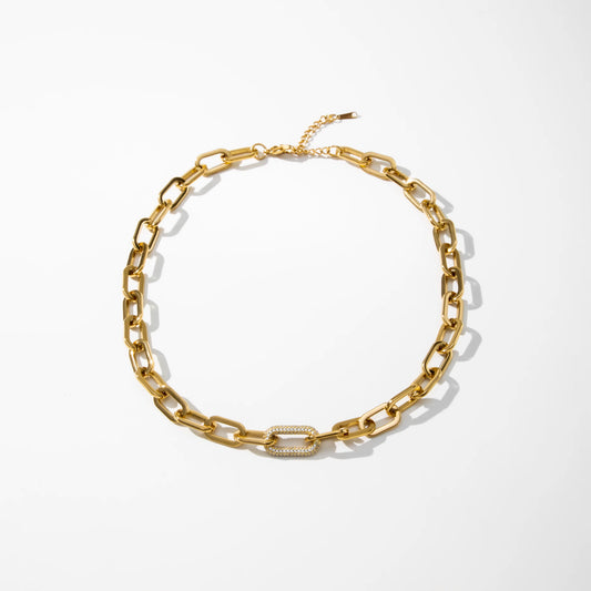Pavé Link Chain