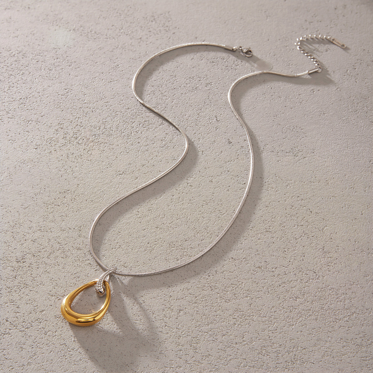 Abstract Pendant Necklace