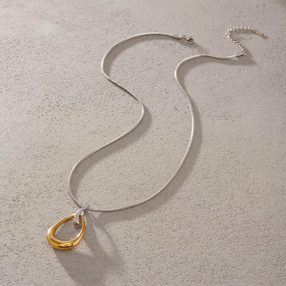 Abstract Pendant Necklace