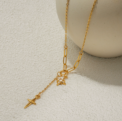 Compass Star Necklace