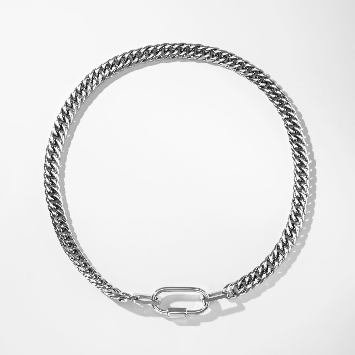 Carabiner Cuban Link Chain