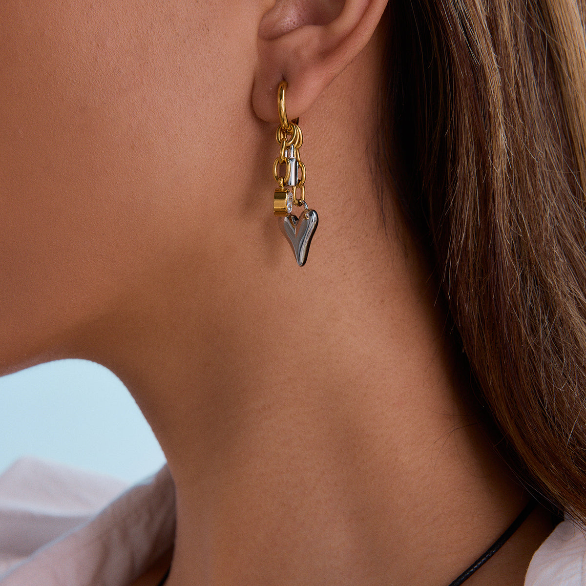 Mixed Heart Two-Way Huggies