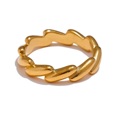 Slanted Stacking Ring