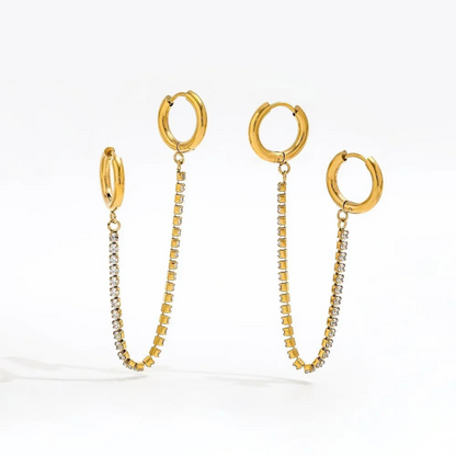 Double Cuffed Ear Chain