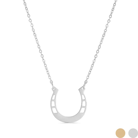 Horseshoe Pendant Necklace