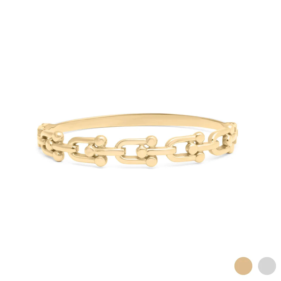 U Shaped Bangle Bracelet