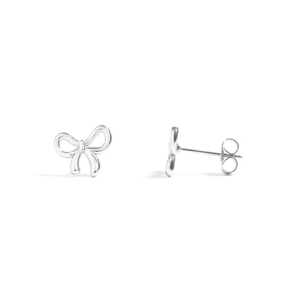 Dainty Bow Studs