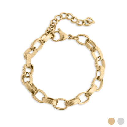 Oval Link Chain Bracelet