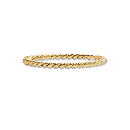 Twisted Stacking Ring