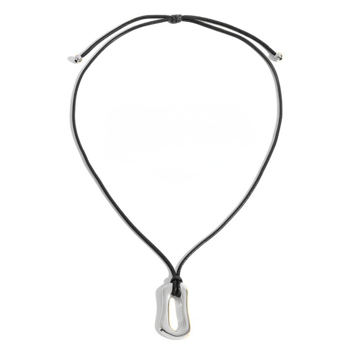 Abstract Cord Necklace