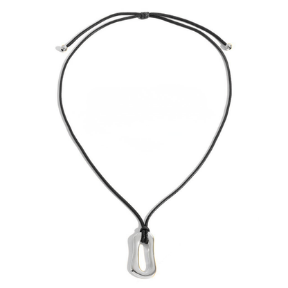 Abstract Cord Necklace