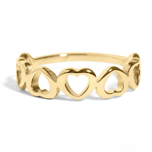 Alt Heart Stacking Ring