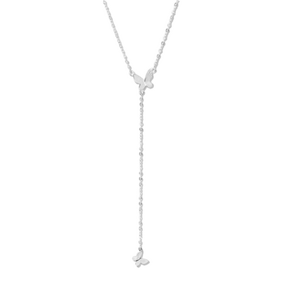 Butterfly Lariat Necklace