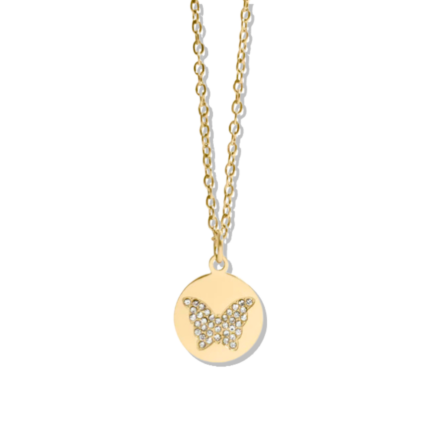 Butterfly Pendant Necklace