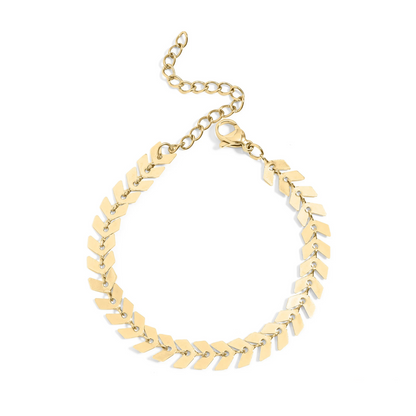 Chevron Chain Bracelet