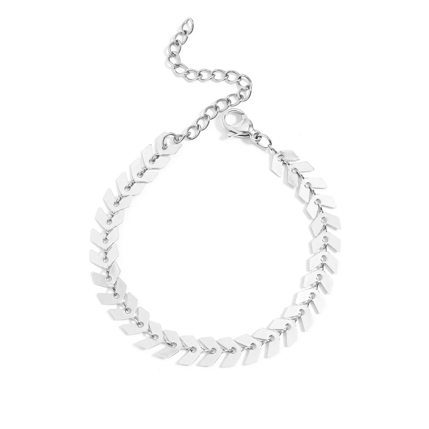 Chevron Chain Bracelet