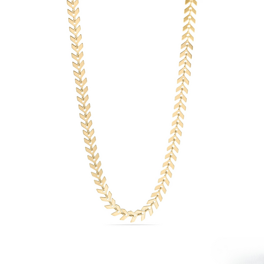 Chevron Chain Necklace