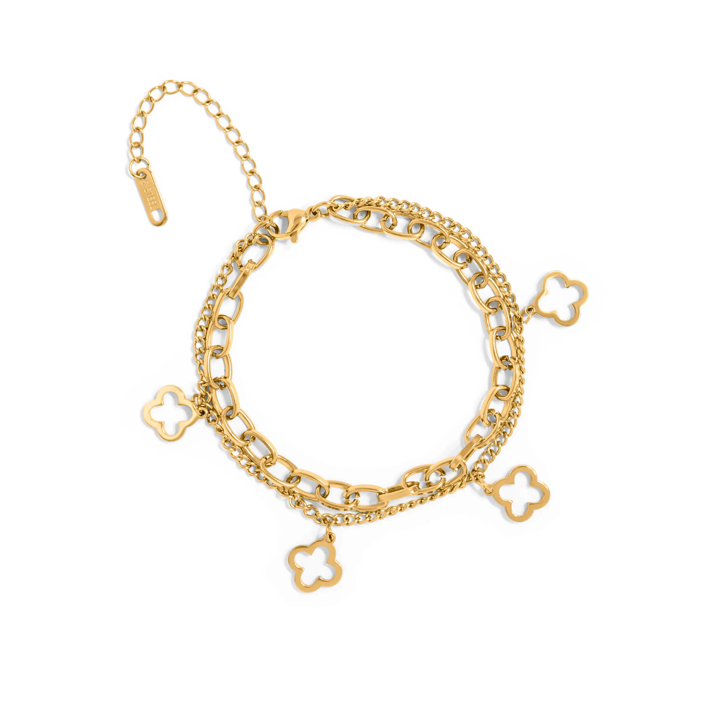 Clover Charm Bracelet