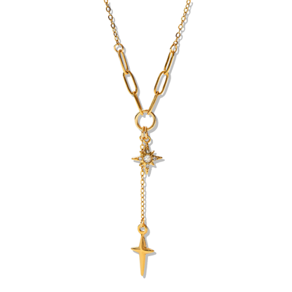 Compass Star Necklace