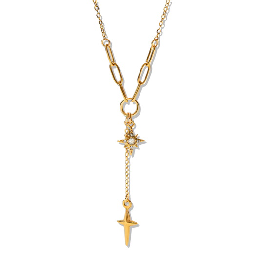 Compass Star Necklace