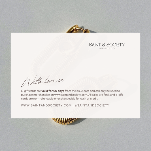 Gift Cards Saint & Society Gift Cards Saint & Society