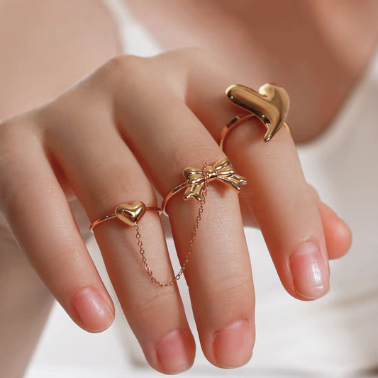 Girly Adjustable Ring