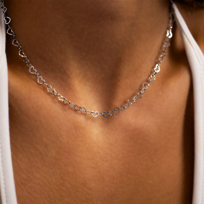 Heart Chain Necklace