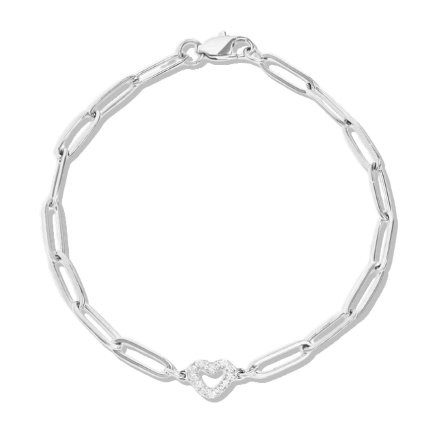 Heart Pavé Bracelet