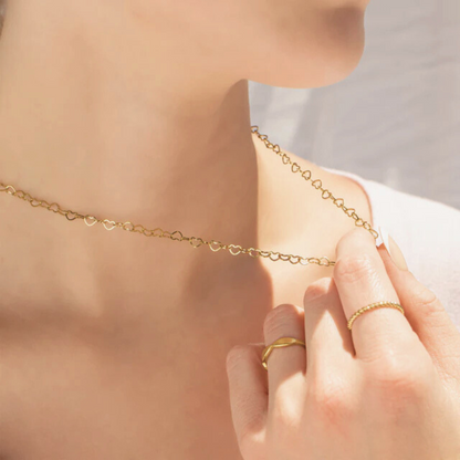 Heart Chain Necklace